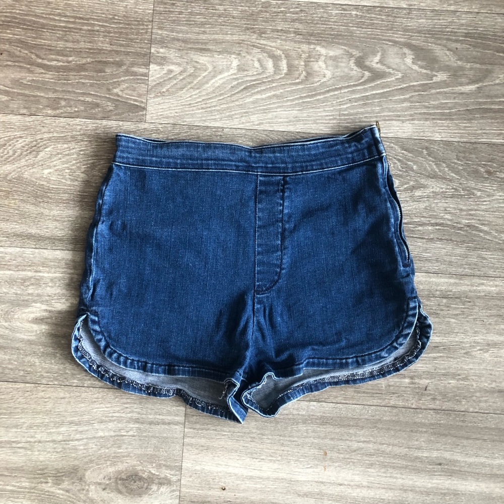 Cello High Waist Blue Jean Shorts